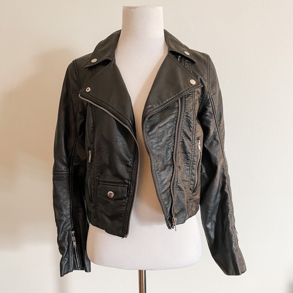 H&M Faux Leather Jacket